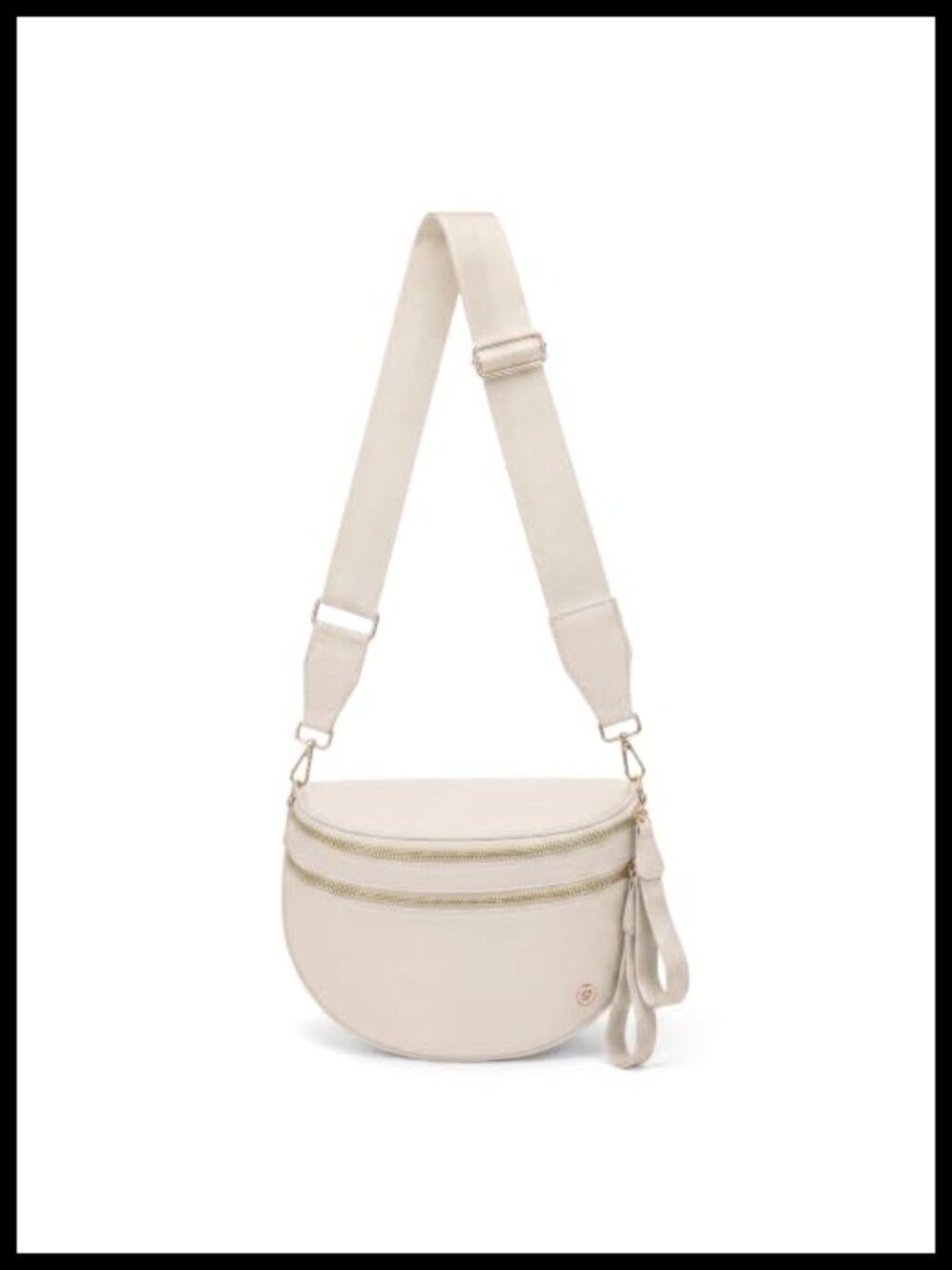 Water-Resistant Nylon Crossbody Bum Bag Adjustable Strap